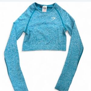 Gymshark Teal Long Sleeve Top